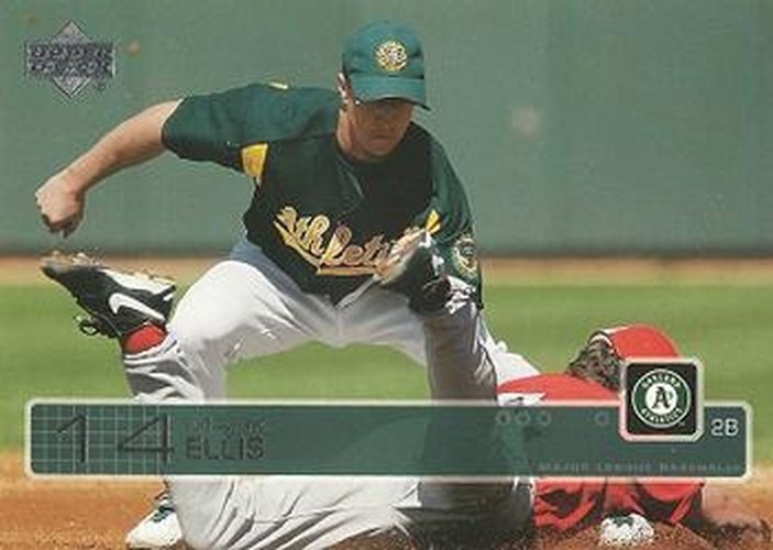 #286 Mark Ellis - Oakland Athletics - 2003 Upper Deck Baseball