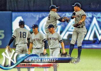#286 New York Yankees - New York Yankees - 2018 Topps Baseball