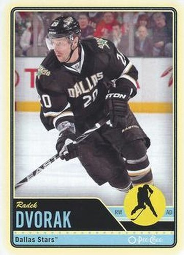 #286 Radek Dvorak - Dallas Stars - 2012-13 O-Pee-Chee Hockey