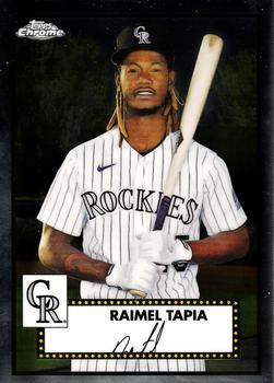 #286 Raimel Tapia - Colorado Rockies - 2021 Topps Chrome Platinum Anniversary Baseball