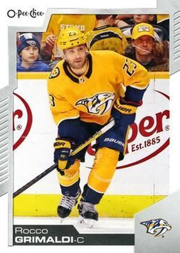#286 Rocco Grimaldi - Nashville Predators - 2020-21 O-Pee-Chee Hockey