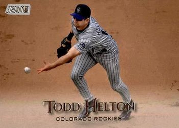 #286 Todd Helton - Colorado Rockies - 2019 Stadium Club Baseball
