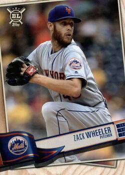 #286 Zack Wheeler - New York Mets - 2019 Topps Big League Baseball