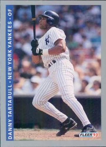 #286 Danny Tartabull - New York Yankees - 1993 Fleer Baseball