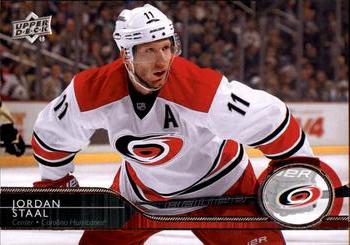 #286 Jordan Staal - Carolina Hurricanes - 2014-15 Upper Deck Hockey