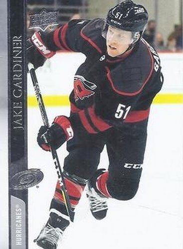 #286 Jake Gardiner - Carolina Hurricanes - 2020-21 Upper Deck Hockey