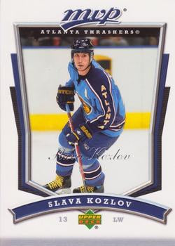 #286 Slava Kozlov - Atlanta Thrashers - 2007-08 Upper Deck MVP Hockey