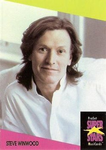 #286 Steve Winwood - 1991 Pro Set SuperStars MusiCards
