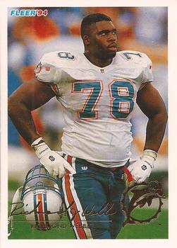 #286 Richmond Webb - Miami Dolphins - 1994 Fleer Football