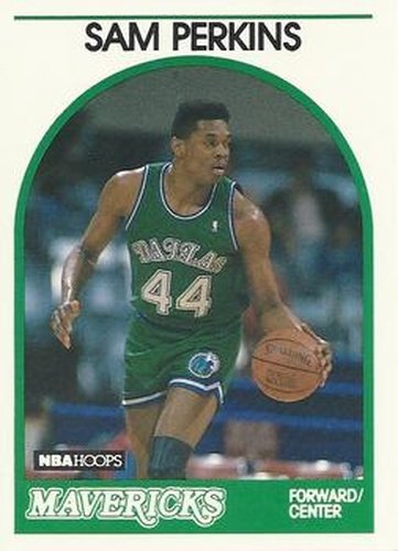 #286 Sam Perkins - Dallas Mavericks - 1989-90 Hoops Basketball