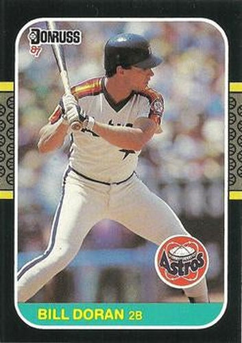 #286 Bill Doran - Houston Astros - 1987 Donruss Baseball