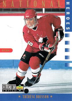 #286 Therese Brisson - Canada - 1997-98 Collector's Choice Hockey
