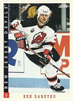 #286 Ken Daneyko - New Jersey Devils - 1993-94 Score Canadian Hockey