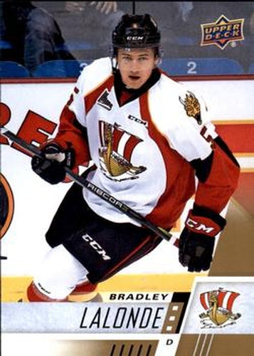 #286 Bradley Lalonde - Baie-Comeau Drakkar - 2017-18 Upper Deck CHL Hockey