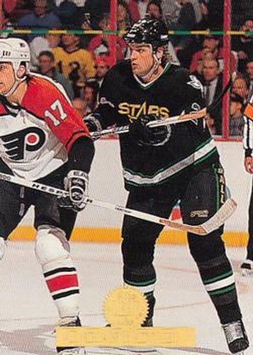#286 Derian Hatcher - Dallas Stars - 1994-95 Leaf Hockey