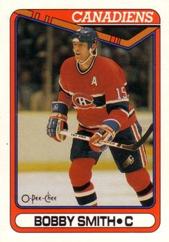 #287 Bobby Smith - Montreal Canadiens - 1990-91 O-Pee-Chee Hockey