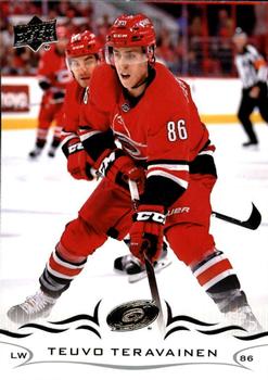 #287 Teuvo Teravainen - Carolina Hurricanes - 2018-19 Upper Deck Hockey