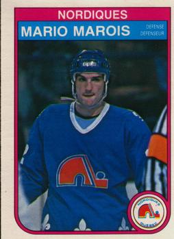 #287 Mario Marois - Quebec Nordiques - 1982-83 O-Pee-Chee Hockey