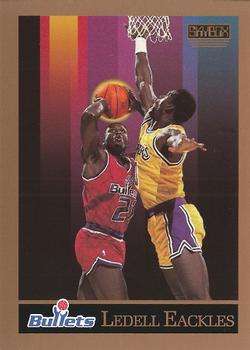 #287 Ledell Eackles - Washington Bullets - 1990-91 SkyBox Basketball