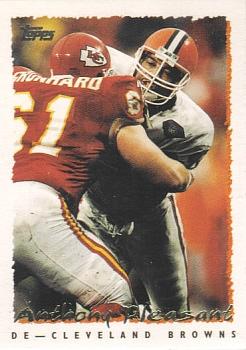 #287 Anthony Pleasant - Cleveland Browns - 1995 Topps Football