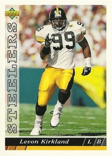 #287 Levon Kirkland - Pittsburgh Steelers - 1993 Upper Deck Football