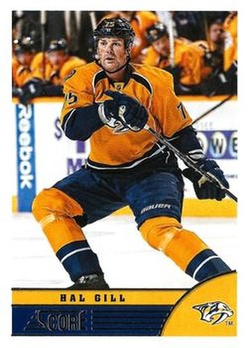 #287 Hal Gill - Nashville Predators - 2013-14 Score Hockey