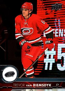 #287 Trevor van Riemsdyk - Carolina Hurricanes - 2017-18 Upper Deck Hockey