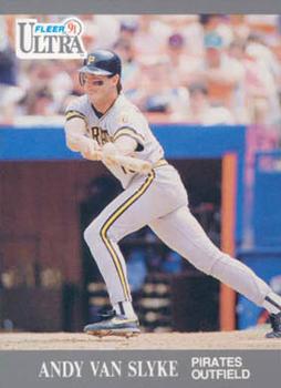 #287 Andy Van Slyke - Pittsburgh Pirates - 1991 Ultra Baseball