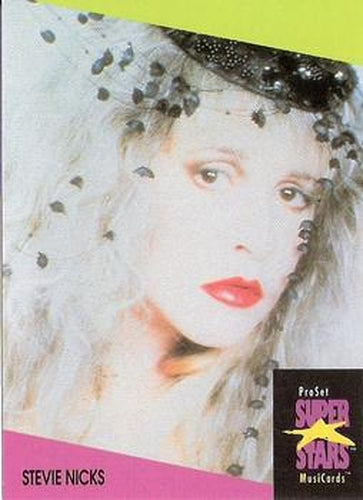 #287 Stevie Nicks - 1991 Pro Set SuperStars MusiCards