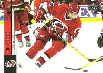 #287 Erik Cole - Carolina Hurricanes - 2006-07 Upper Deck Hockey