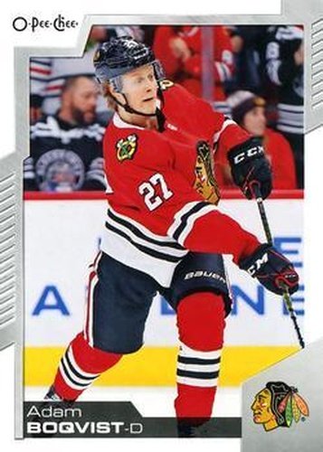 #287 Adam Boqvist - Chicago Blackhawks - 2020-21 O-Pee-Chee Hockey