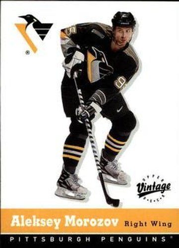 #287 Aleksey Morozov - Pittsburgh Penguins - 2000-01 Upper Deck Vintage Hockey