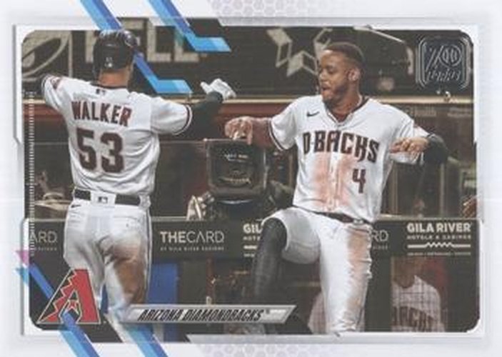 #287 Arizona Diamondbacks - Arizona Diamondbacks - 2021 Topps Baseball