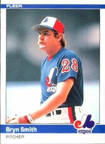 #287 Bryn Smith - Montreal Expos - 1984 Fleer Baseball
