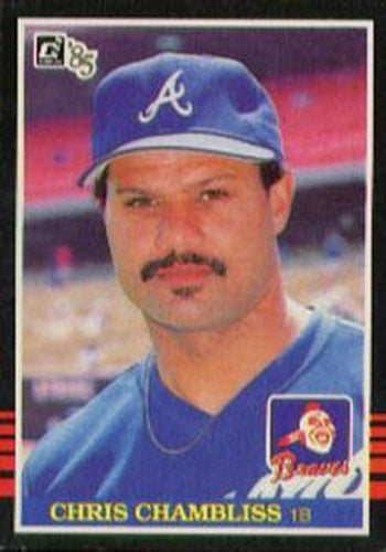 #287 Chris Chambliss - Atlanta Braves - 1985 Donruss Baseball