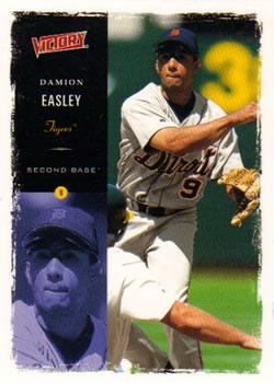#287 Damion Easley - Detroit Tigers - 2000 Upper Deck Victory Baseball