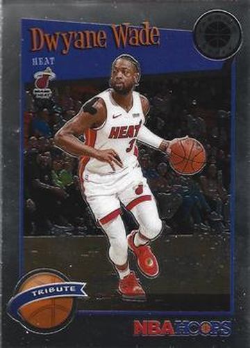 #287 Dwyane Wade - Miami Heat - 2019-20 Hoops Premium Stock Basketball