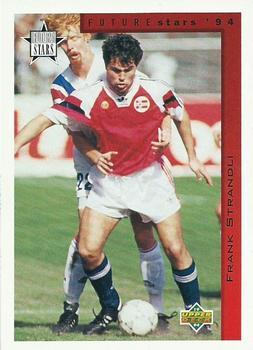 #287 Frank Strandli - Norway - 1994 Upper Deck World Cup Contenders English/Spanish Soccer