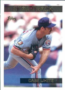 #287 Gabe White - Montreal Expos - 1995 Topps Baseball