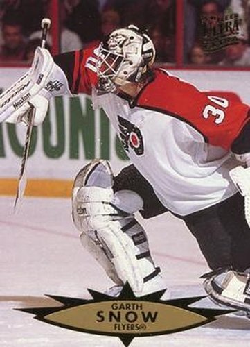 #287 Garth Snow - Philadelphia Flyers - 1995-96 Ultra Hockey