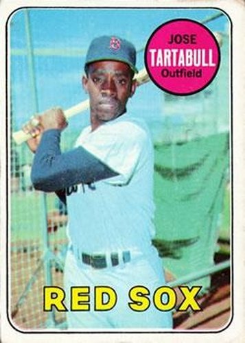 #287 Jose Tartabull - Boston Red Sox - 1969 Topps Baseball
