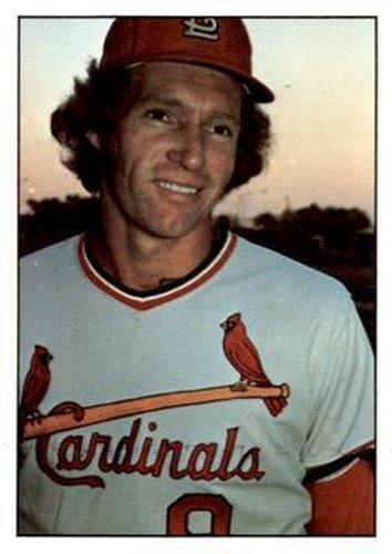 #287 Ken Rudolph - St. Louis Cardinals - 1976 SSPC Baseball