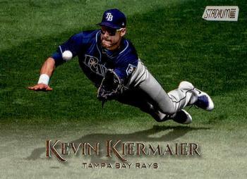 #287 Kevin Kiermaier - Tampa Bay Rays - 2019 Stadium Club Baseball