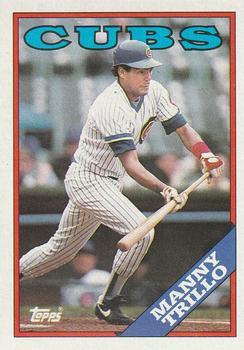 #287 Manny Trillo - Chicago Cubs - 1988 Topps Baseball