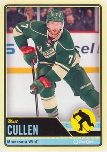 #287 Matt Cullen - Minnesota Wild - 2012-13 O-Pee-Chee Hockey
