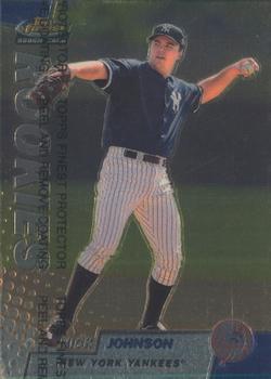 #287 Nick Johnson - New York Yankees - 1999 Finest Baseball