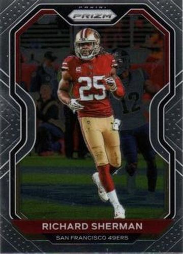 #287 Richard Sherman - San Francisco 49ers - 2020 Panini Prizm Football