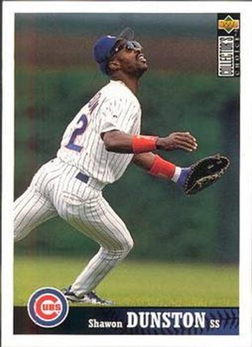 #287 Shawon Dunston - Chicago Cubs - 1997 Collector's Choice Baseball
