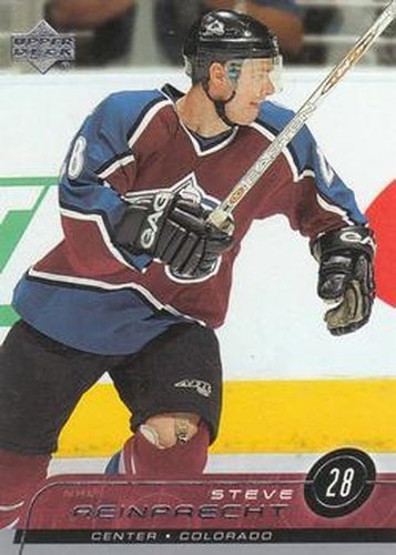 #287 Steven Reinprecht - Colorado Avalanche - 2002-03 Upper Deck Hockey