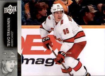 #287 Teuvo Teravainen - Carolina Hurricanes - 2021-22 Upper Deck Hockey